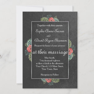 Exotic Kauai Garden Wedding Einladung