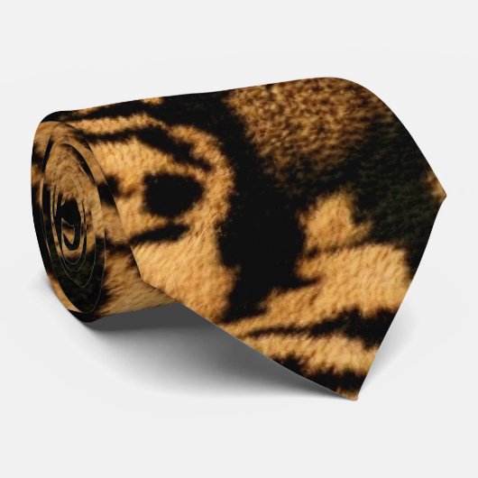 Exotic King Cheatah Krawatte (Gerollt)