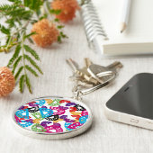 Exotic Kiwi Cocktail (Spain & New Zealand) Schlüsselanhänger (Seite)