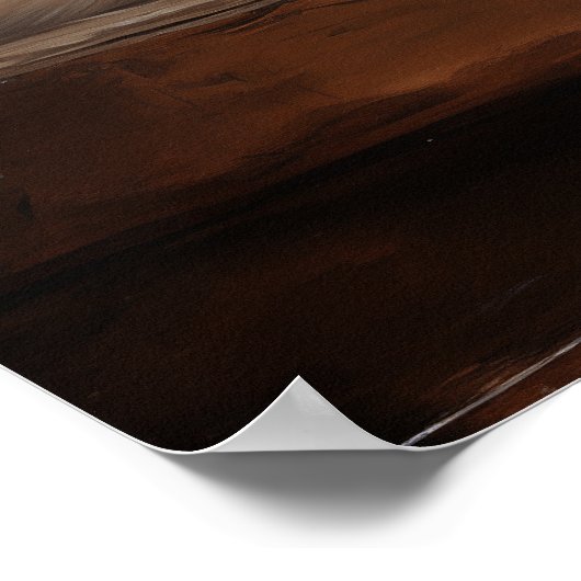 Exotic Kurzhaarkatze Poster (Ecke)