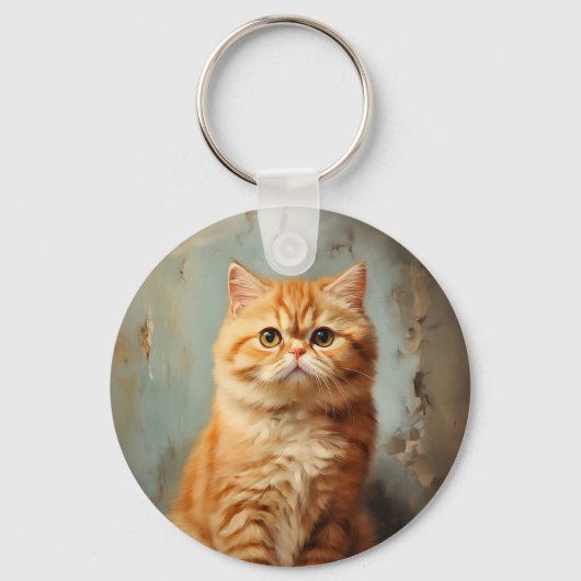 Exotic Kurzhaarkatze Schlüsselanhänger (Vorderseite)