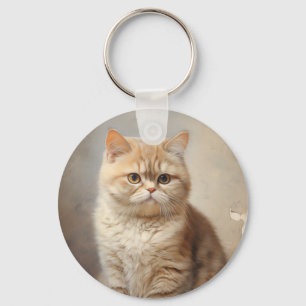 Exotic Kurzhaarkatze Schlüsselanhänger