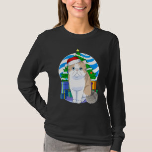 Exotic Kurzhaarkatze Weihnachtsbaumdekor T-Shirt