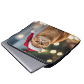 Exotic Kurzweihnachtsfest Laptopschutzhülle (Vorne Knopf)