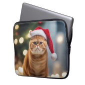 Exotic Kurzweihnachtsfest Laptopschutzhülle (Vorderseite Links)