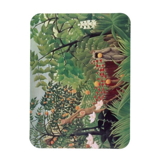 Exotic Landscape, 1910 Magnet (Vertikal)