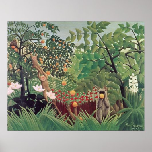 Exotic Landscape, 1910 Poster (Vorne)