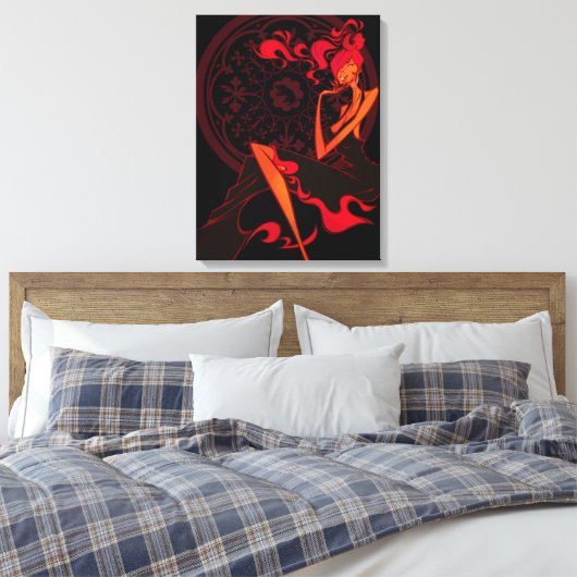 EXOTIC LEINWANDDRUCK (Insitu (Schlafzimmer))