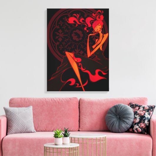 EXOTIC LEINWANDDRUCK (Insitu (Wohnzimmer))