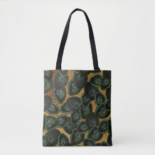 Exotic Lily Blätter Muster Tasche
