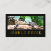 Exotic Lizard Enclosure Pet Store Visitenkarten Begleitkarte (Vorderseite)
