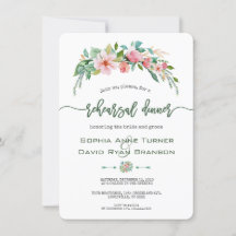 Exotic Luau Tropical Floral Probe Abendessen