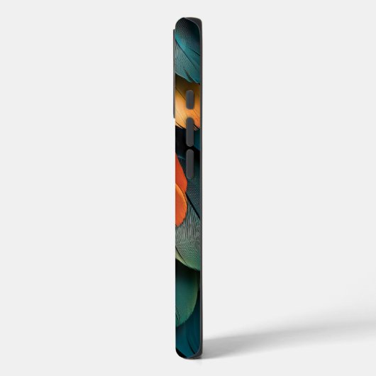 Exotic Macaw Feaather Phone Case (Rückseite / Links)