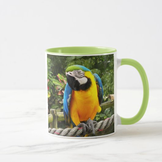 Exotic Macaw Parrot Tasse (Rechts)
