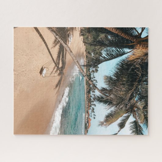 Exotic Maldive Beach Puzzle (Horizontal)
