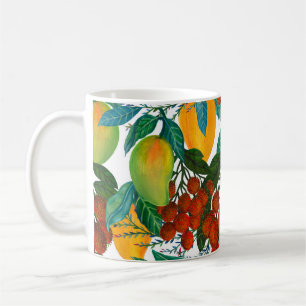 Exotic Mango: Sommer nahtlos Kaffeetasse