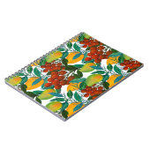 Exotic Mango: Sommer nahtlos Notizblock (Linke Seite)