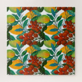 Exotic Mango: Sommer nahtlos Puzzle (Horizontal)