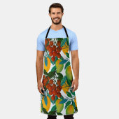 Exotic Mango: Sommer nahtlos Schürze (Getragen)