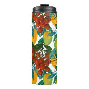 Exotic Mango: Sommer nahtlos Thermosbecher