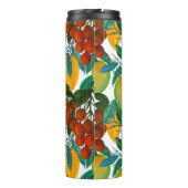 Exotic Mango: Sommer nahtlos Thermosbecher (Rückseite)
