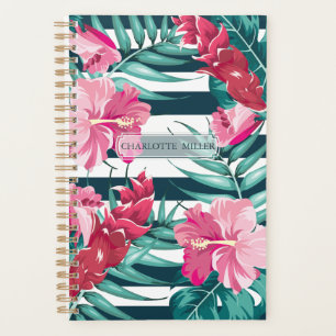 Exotic Monogram Summer Floral strichen Planer