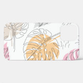 Exotic Monstera Line Zeichnend Kunst Case-Mate iPhone Hülle (Rückseite (Horizontal))