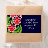 Exotic Odontoglossum Orchius Label (Insitu)