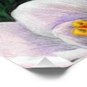 Exotic Orchid Art Print - 20 x 25 cm Glossy Poster (Ecke)