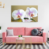 Exotic Orchid Fotografie über Leinwand Art (Insitu (Wohnzimmer))