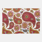 Exotic Paisley Kitchtuch Geschirrtuch (Horizontal)