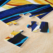 Exotic Palm Leaf Print Puzzle (Seite)