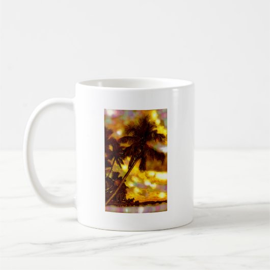Exotic Palm Tree Kaffeetasse (Links)