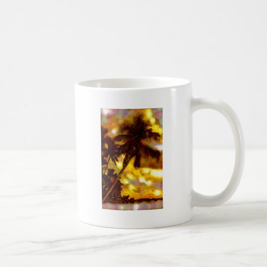 Exotic Palm Tree Kaffeetasse (Rechts)