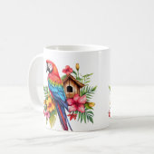 Exotic Parrot Art Cup Kaffeetasse (Vorderseite Links)