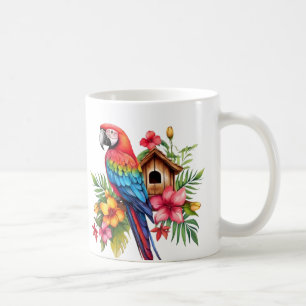 Exotic Parrot Art Cup Kaffeetasse