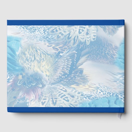 Exotic-Parrot-Bläserfeder Gästebuch (Rückseite)