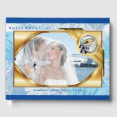 Exotic-Parrot-Bläserfeder Gästebuch (Vorderseite)