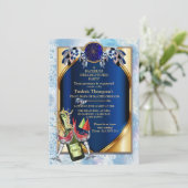 Exotic Parrot Blue Feathers Bachelor Party (Stehend Vorderseite)