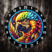 Exotic Parrot Dartboard für fette Dekoration Dartscheibe