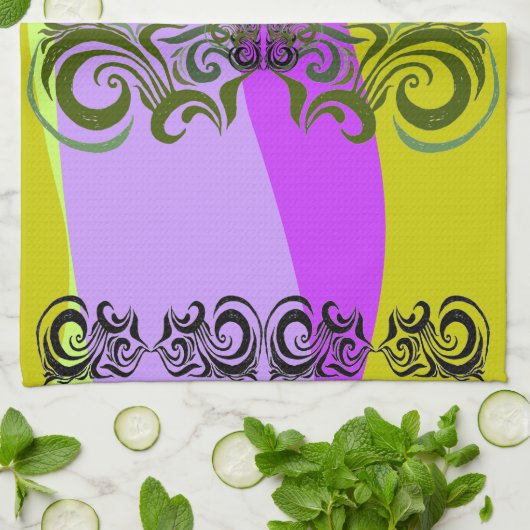 Exotic Pattern Handtuch (Gefaltet)