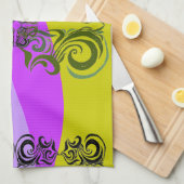Exotic Pattern Handtuch (Viertel Falte)