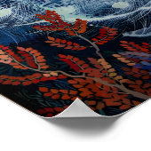 Exotic Peacock von Jessie Arms Botke Poster (Ecke)