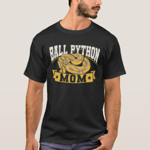 Exotic Pet Snake Reptile Ball Python Mama T-Shirt