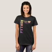 Exotic Pet Snake Reptile Ball Python Python T-Shirt (Vorne ganz)