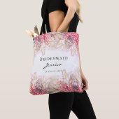 Exotic Pink Ananas Blush Wedding Danke Tasche (Von Nahem)