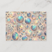 Exotic Posh GIft Registry Details Enclosure Cards Begleitkarte (Rückseite)