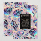 Exotic Posh Wedding Invitation Einladung (Vorne/Hinten)