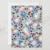 Exotic Posh Wedding Pre-Filled Thank You Cards Einladung (Rückseite)