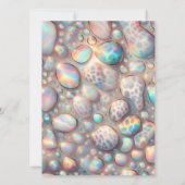 Exotic Posh Wedding Pre-Filled Thank You Cards Einladung (Rückseite)